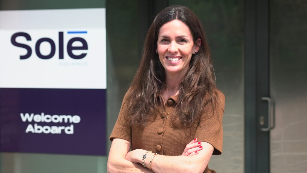 Business woman Marieli Solé outside Solé office
