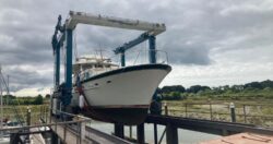 Northney Marina boat hoist