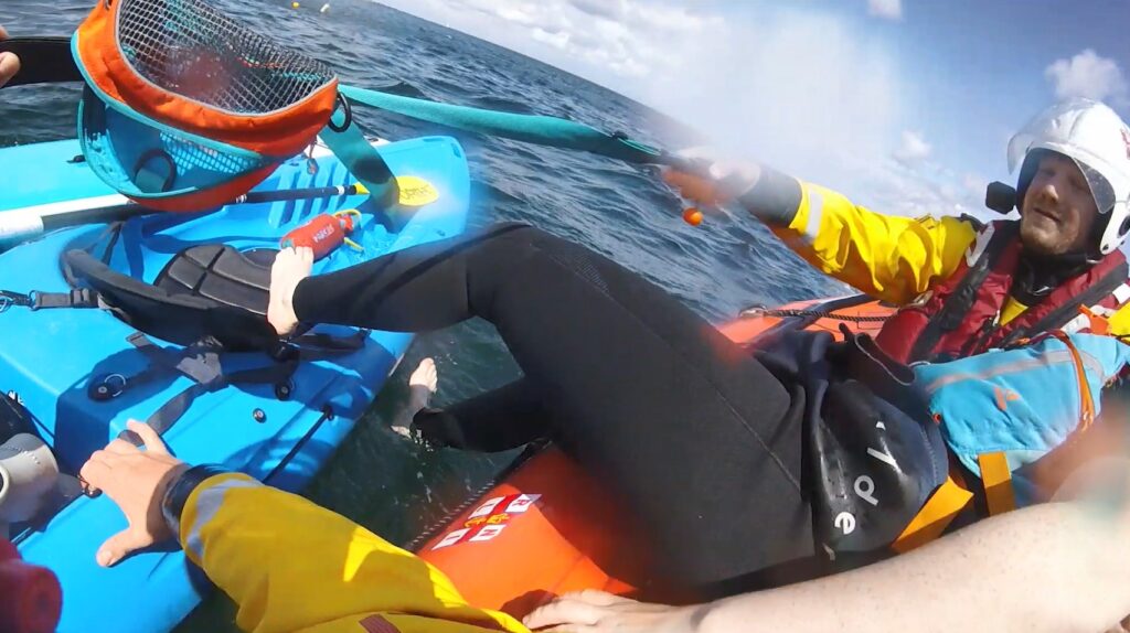 RNLI Cullercoats rescue