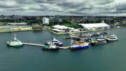 Seawork from above