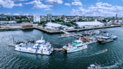 Seawork from above
