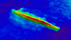 The wreck of HMS Cassandra, as surveyed by HMS Echo in 2021 cr Imperial War Museum