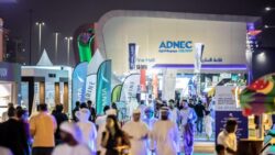 Entrance to Abu Dhabi International Boat Show