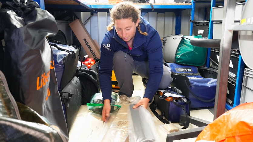 Sailor prepping for Vendee Globe