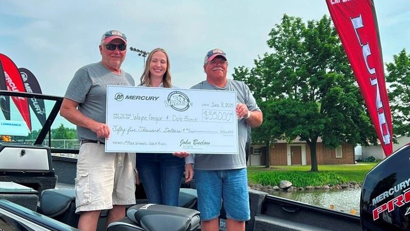 Mercury National Walleye Tournament Winners © Mercury Marine