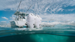 Mercury engines at sea