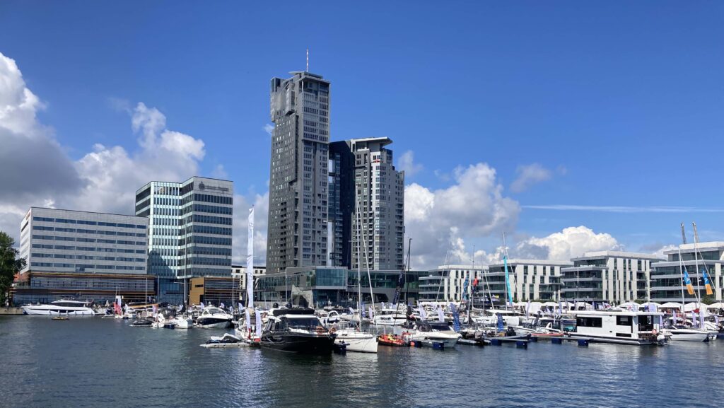View of marina Polbiat 2025