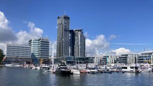 View of marina Polbiat 2025