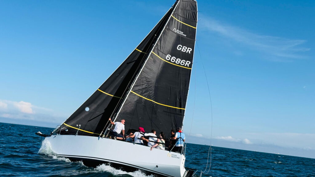 N'Fun 30 under sail at Polboat