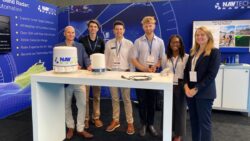 Navtech and Tocaro Blue teams at expo