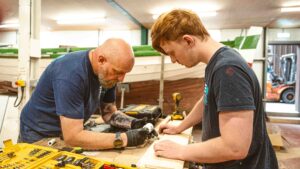 British Marine Scotland apprentices