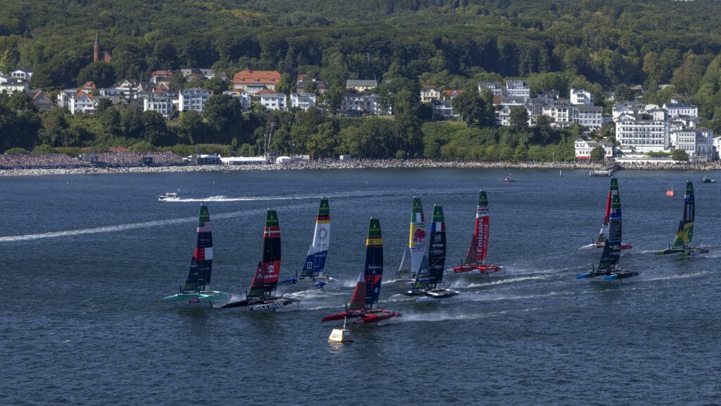 SailGP fleet in Germany