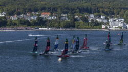 SailGP fleet in Germany