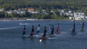 SailGP fleet in Germany