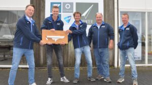 the team from Jachtwerf Heeg sailing boat builders