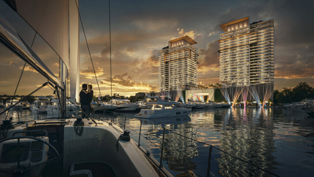 Legacy Harbour Marina rendering