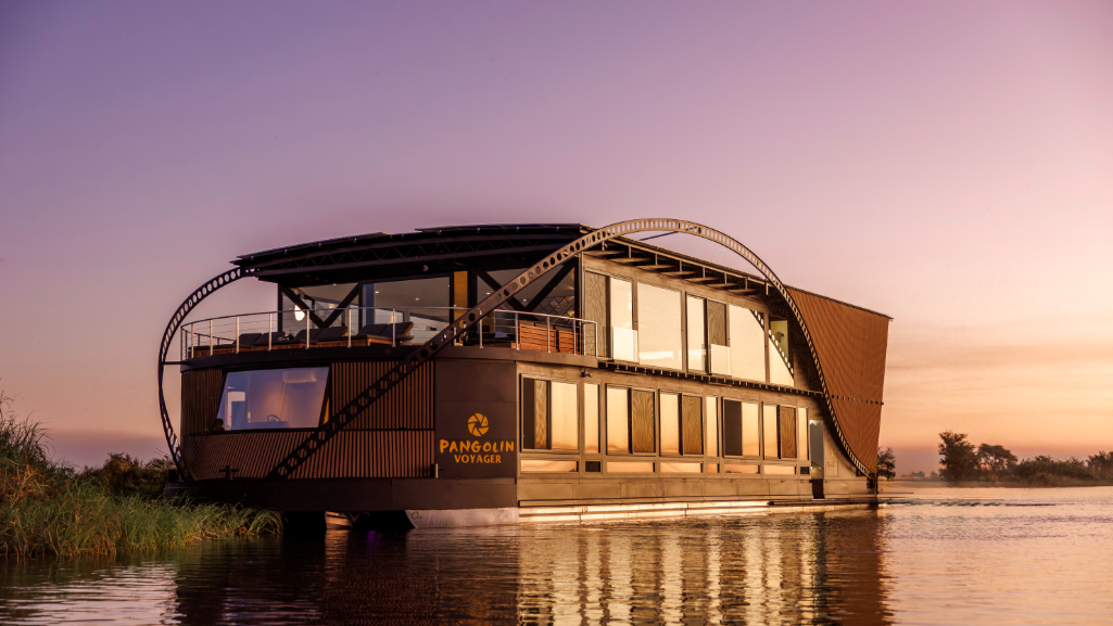Houseboat on Chobe River