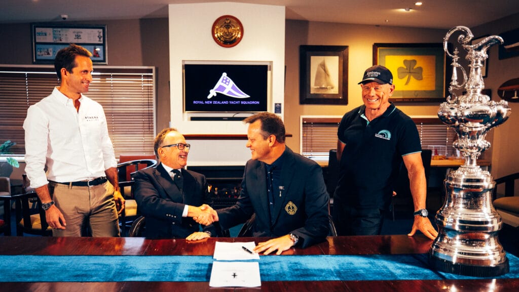 38th America's Cup Protocol Signing