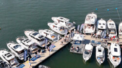 The late-summer show is a popular venue for buyers of larger cruising yachts, as new orders placed in autumn are delivered for the following season.