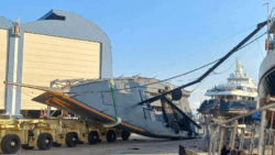 Wallyrocket51 second hull at Cantiere Rossini in Pesaro