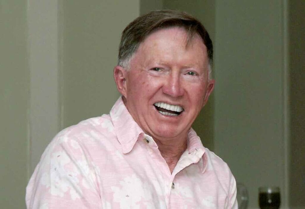 Man laughing