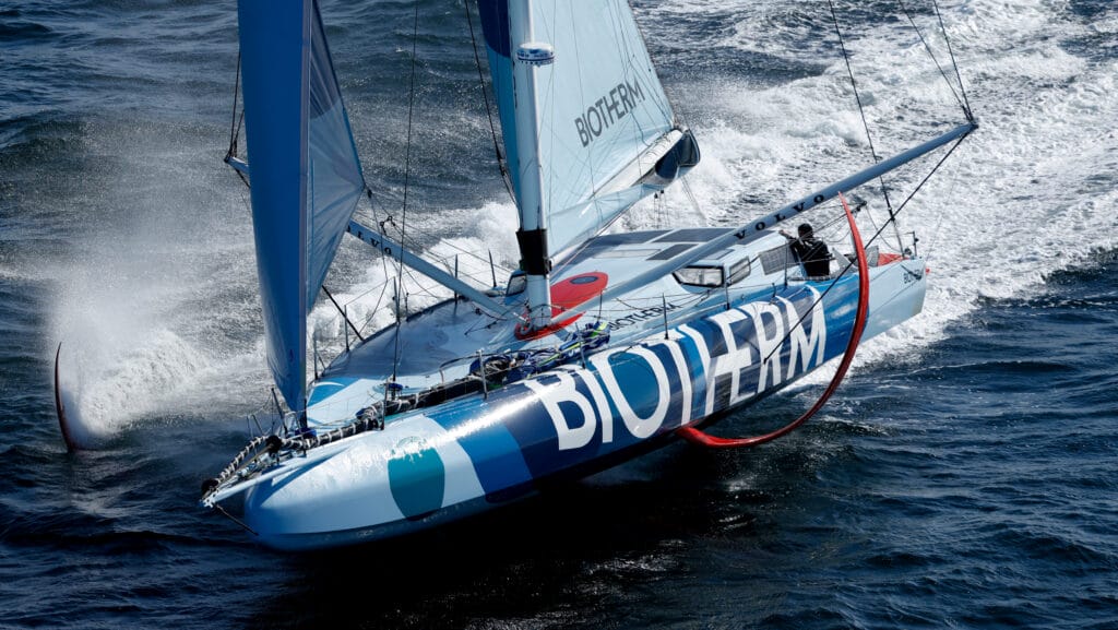 sailing yacht Biotherm racing the Ocean Race Europe in Kiel