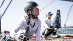 The Extreme Sailing Series 2016. Act 7. Lisbon. Portugal. 9th October 2016. Credit - Lloyd Images