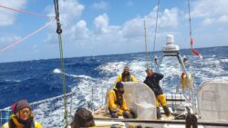 Sailors at sea