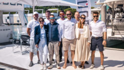 Team photo of Newera Yachting, Saxdor's official Adriatic dealer