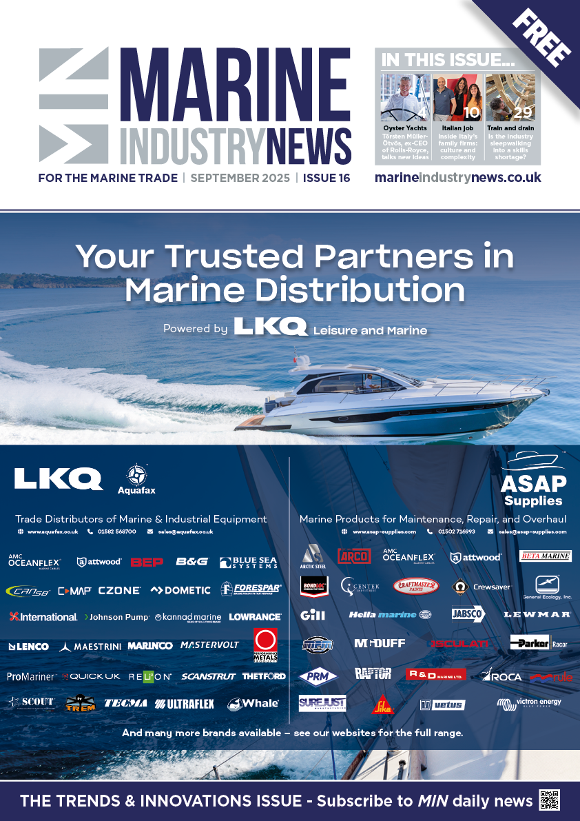 Marine Industry News Magazine Issue 16 front cover