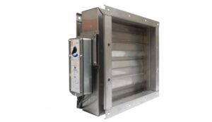 large metal marine damper