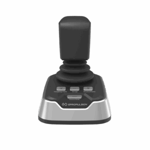 ePropulsion 的黑色掌舵操纵杆图片