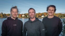 ZParq founding team: Mikael Sundberg, Jonas Genchel, Sebastian Thune