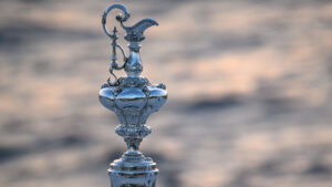 The America’s Cup trophy