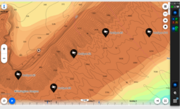 Simrad FishCast  screen detail
