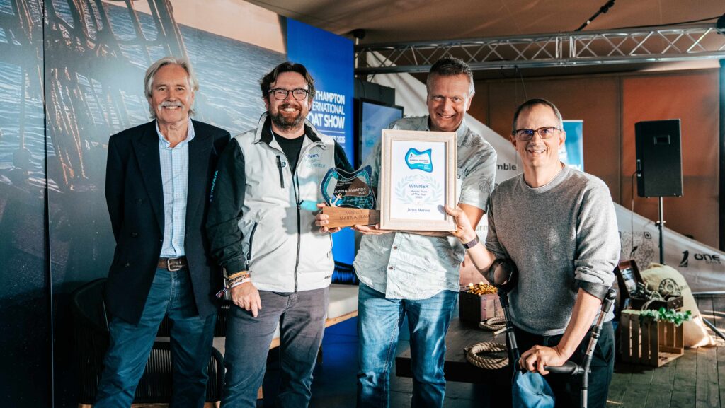 TYHA Marina of the Year Awards 2025 trophies
