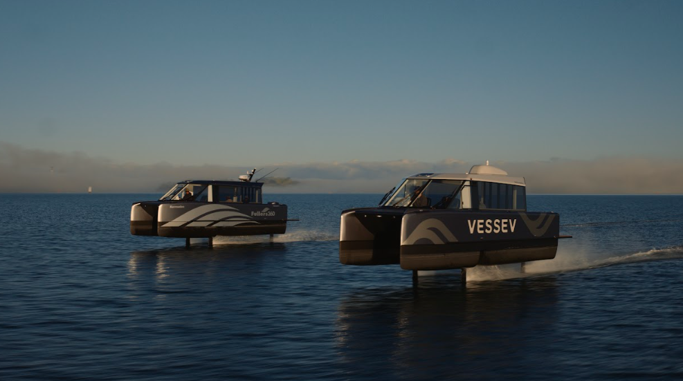 Vessev's VS-9s, electric hydrofoiling catamarans