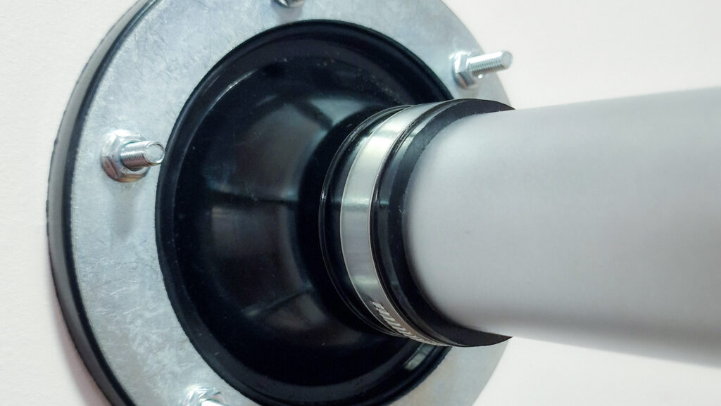 Bulkhead pipe gland from Barton Marine