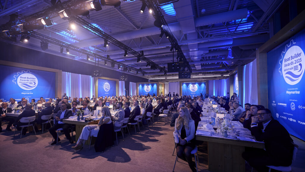 Around 250 attended the Boat Builder Awards ceremony