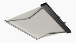 render of a cassette awning for boats made by Makefast Group