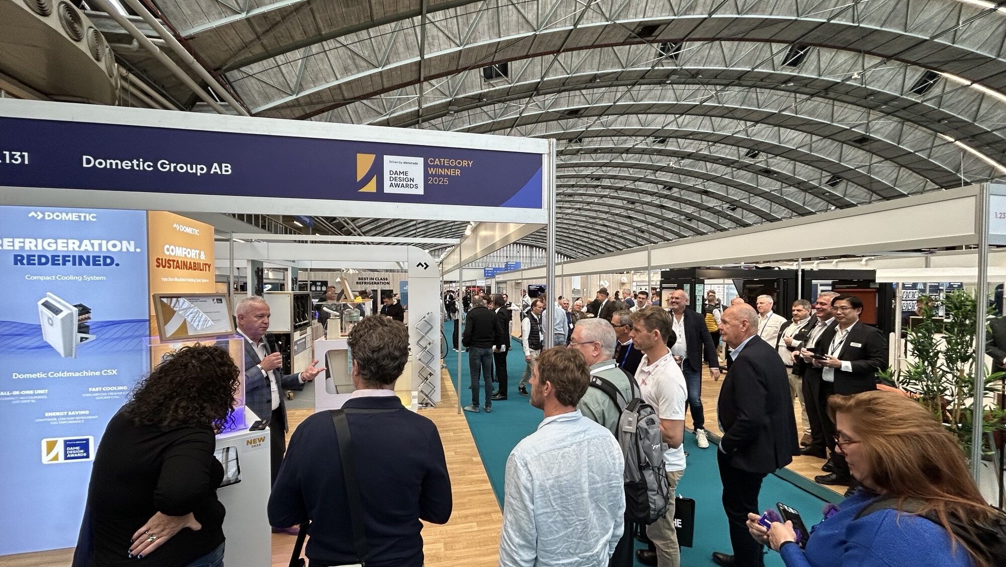 Dometic stand at Metstrade 2025