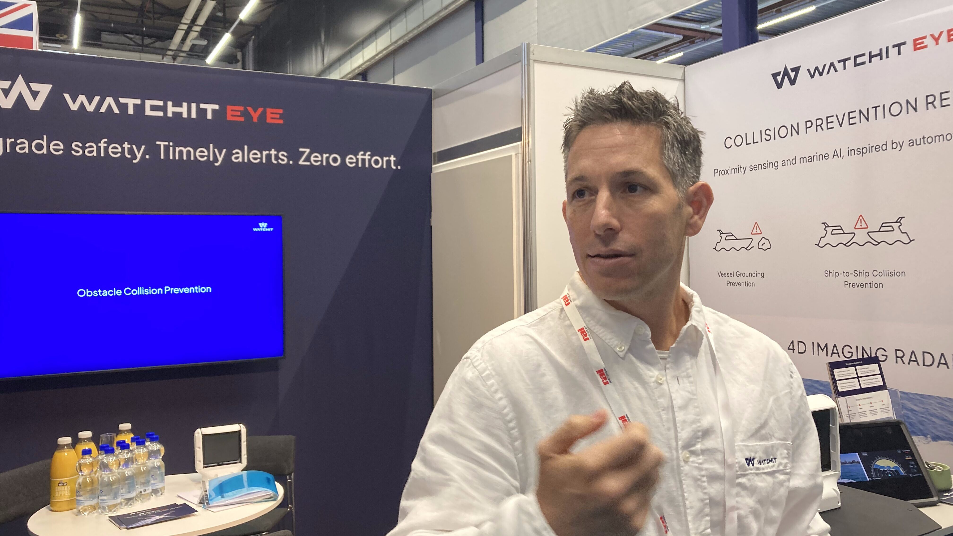 Tal Duvdevany Watchit discusses collision prevention