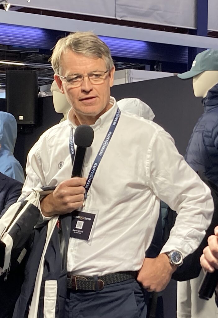 Knut Frostrad speaking at Metstrade