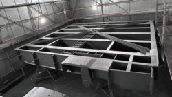 hydraulic assets protected by Steelpaint in Germany
