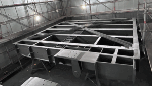 hydraulic assets protected by Steelpaint in Germany