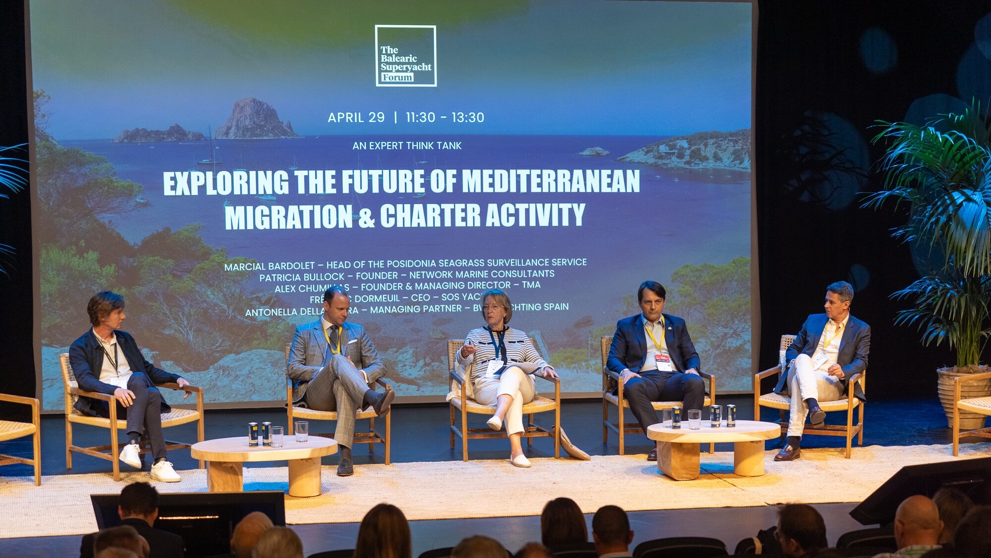 Panelists at The Balearic Superyacht Forum 2025