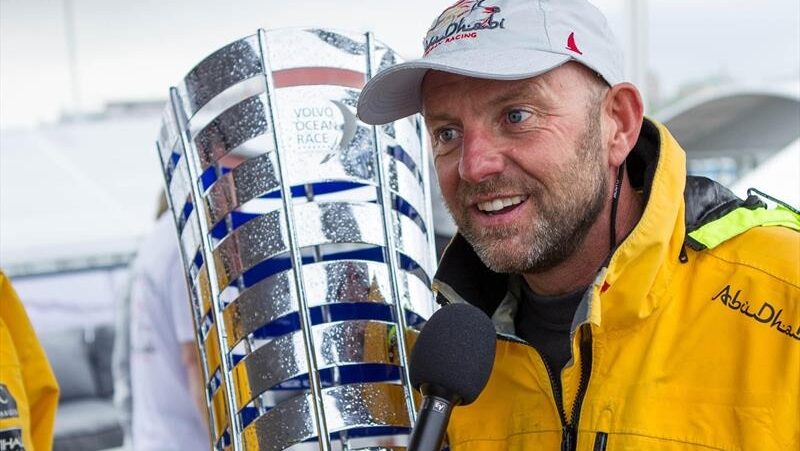 The moment of Volvo Ocean Race victory for Ian Walker