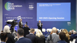 blue innovation dock opening ceremony