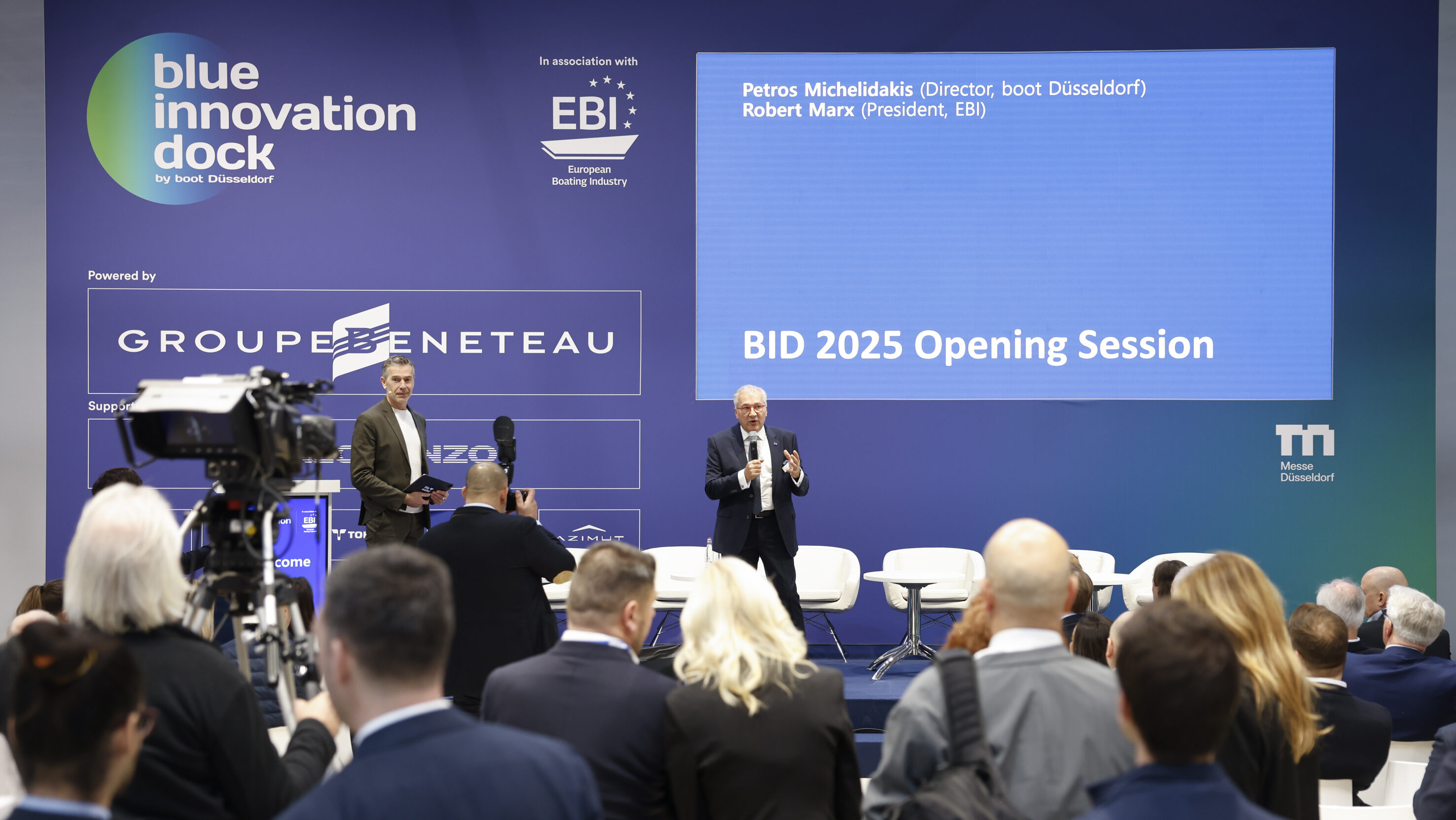 blue innovation dock opening ceremony