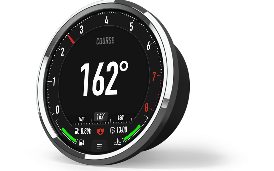 LXNAV's E360 Round Chartplotter